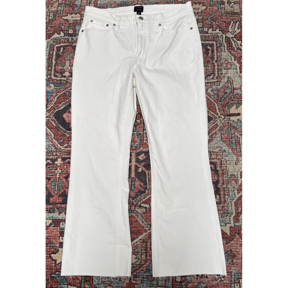 J. Crew womens jeans‎ Mid-rise flare crop 30/25
